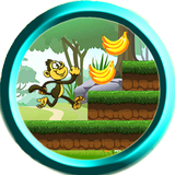 آیکون‌ Monkey adventure bananas go