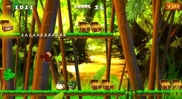 Jungle Monkey running اسکرین شاٹ 2