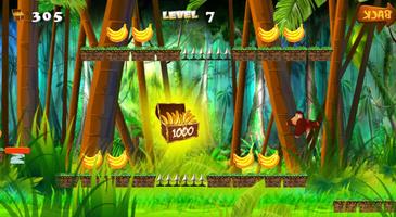 Jungle Monkey running اسکرین شاٹ 3