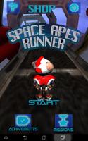 Space Apes Runner Affiche