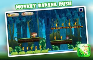 Monkey Banana Rush capture d'écran 1