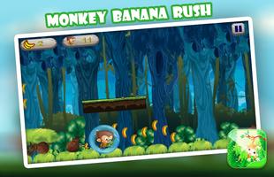 Monkey Banana Rush syot layar 3
