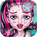 Monster Girl Hairy Face Makeover
