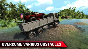 Monster Trucks Transporter 3D captura de pantalla 2