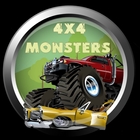 4x4 Monster Cars rally أيقونة