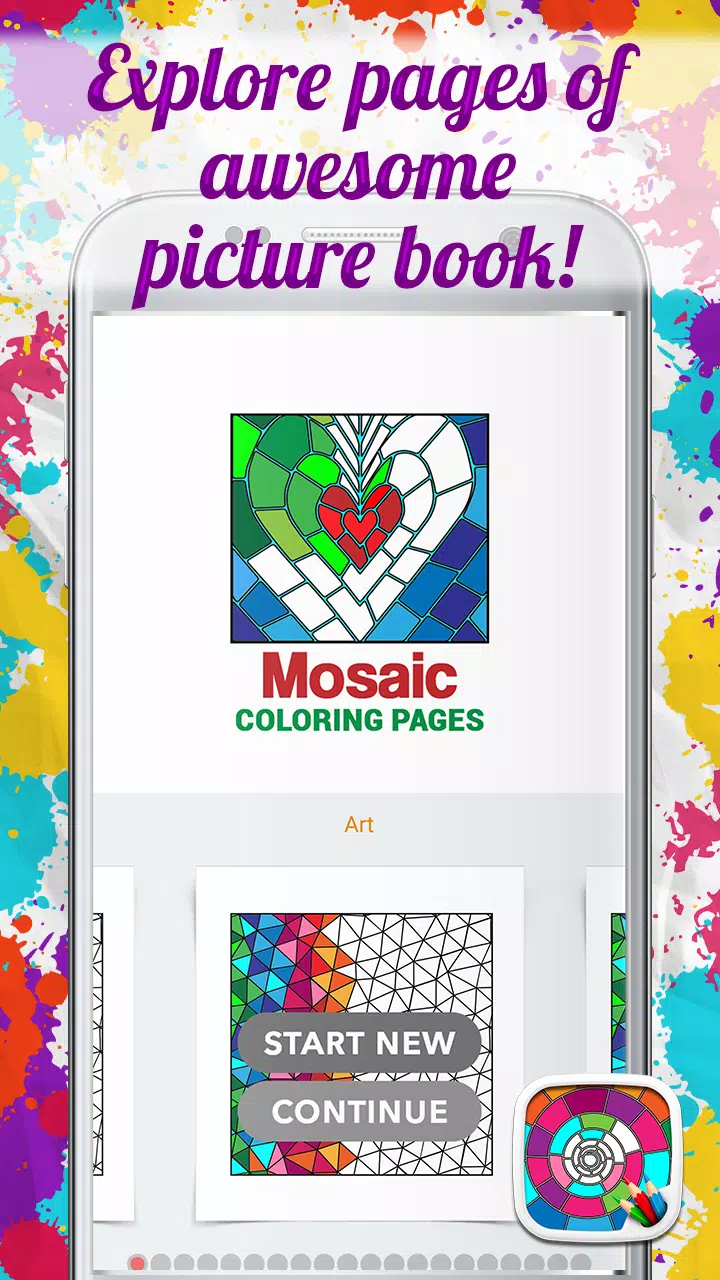 Descarga de APK de Dibujos para colorear mosaico para Android Descarga de APK de Dibujos para colorear mosaico para Android