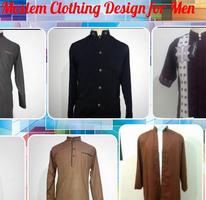 Moslem Clothing Design for Men Affiche