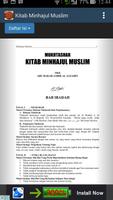Kitab Minhajul Muslim captura de pantalla 3