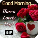 Morning Images Wishes Love Gif APK