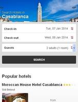 Casablanca Hotel booking Affiche