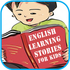 English learning kids stories icône