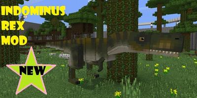 Indominus Rex mod for MCPE poster
