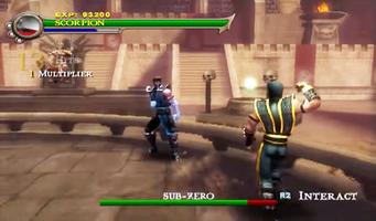 Code Mortal Kombat Shaolin Monks Arcade Moves Poster