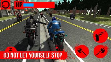 Moto Bike Police Ride PRO captura de pantalla 2