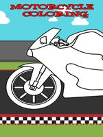 Motorcycle Speed Race Coloring 截圖 1