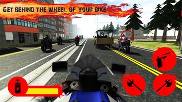Motorcycle Racing Traffic 2017 imagem de tela 3