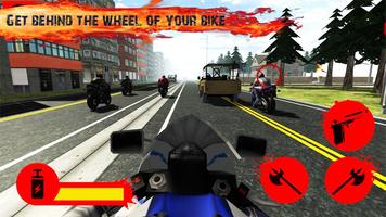 Motorcycle Racing Traffic 2017 پوسٹر