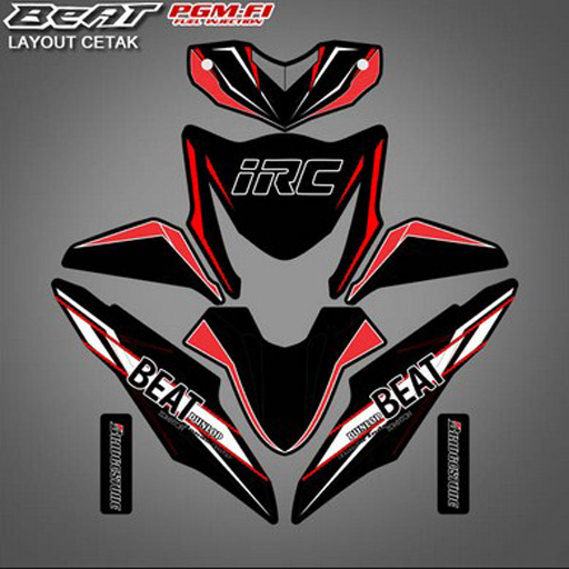 Motorcycle Sticker Design