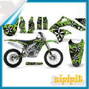 Conception d'autocollant de moto APK