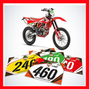 Motorrad Aufkleber Design APK