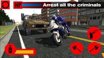 Motorcycle Traffic COP Ride capture d'écran 2