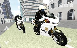 Police Motorbike : Crime Patrol City Bike Rider 3D capture d'écran 3
