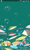 Bubble Underwater Art Free LWP 스크린샷 1