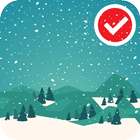 Santa Winter Christmas Eve LWP icon