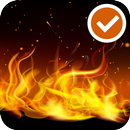 Hot Bonfire Scenery LWP APK