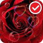 Red Rose Love Flower Free LWP-icoon