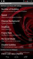 Red Rose Love Flower Free LWP imagem de tela 2