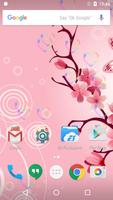 Sakura Pink Live Wallpaper ภาพหน้าจอ 3