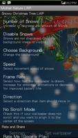 Snow Winter Christmas Free LWP ภาพหน้าจอ 1