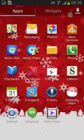 Red Snow Free Live Wallpaper capture d'écran 1