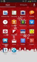 Red Snow Free Live Wallpaper capture d'écran 2