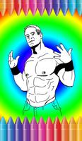 Coloring Books WWE Fans 포스터