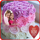 mother's day cake photo frame 图标