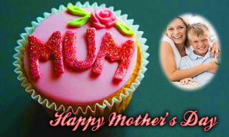 mother's day cake photo frame 截图 2