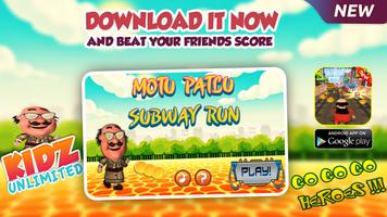 Motu Patl Subway Adventure Run Affiche