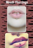 Piercings de labios Poster