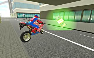 Bike SuperHero Driver Simulator capture d'écran 3