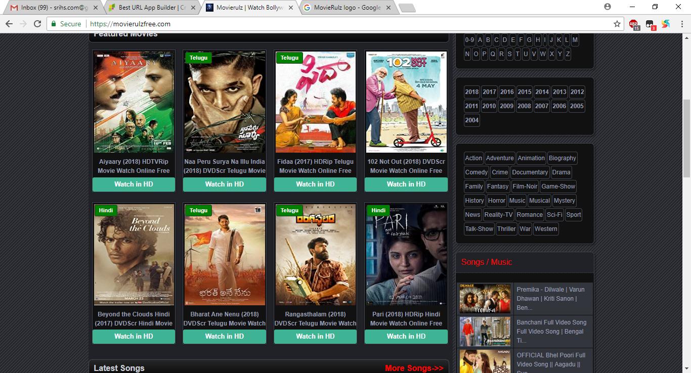 Movierulzfree Telugu Movies Download 2022 HD 1080p