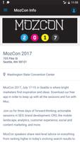 The Official MozCon 2017 App imagem de tela 1