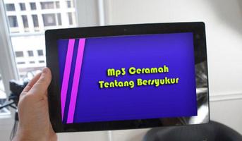 Mp3 Ceramah Tentang Bersyukur imagem de tela 1