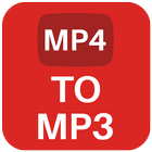 Mp3 Extractor-Mp4 to Mp3,Video to Mp3 Converter ไอคอน