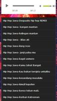 Mp3 Hip Hop Jawa capture d'écran 1