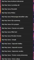 Mp3 Hip Hop Jawa captura de pantalla 2