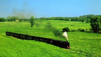 Old trains. Live wallpapers पोस्टर