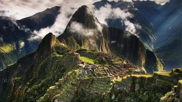 Poster Machu Picchu. Live wallpapers