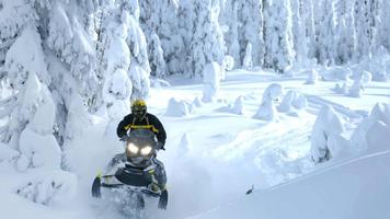 Extreme snowmobile. Wallpapers screenshot 1